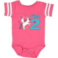 thumbnail image 3 of Inktastic I'm Two- Unicorn Second Birthday Boys or Girls Baby Bodysuit, 3 of 5