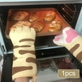 thumbnail image 4 of Guantes de horno con forma de pata de gato, transpirables y cómodos para restaurantes y barbacoas domésticas. A, 4 of 9