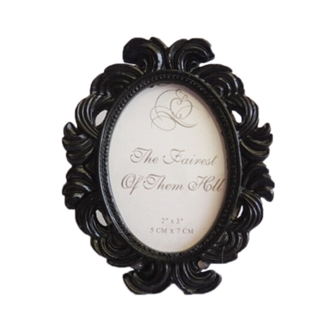 Hi.FANCY Cadre Photo Floral Cadre Rond Cadre Photo Cadre pour Bébé Support de Cadre Décoration de Mariage