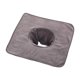 thumbnail image 3 of Toalla de mesa de salón de belleza Fernando toalla de almohada facial profesional con orificio Gris, 3 of 8