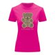thumbnail image 3 of Playera Blusa Con Impresion De Oso LoverBear Con Fondo De Dinero Ropa De Mujer Juvenil Color Fucsia Talla Chica Marca Emil SaEs, 3 of 4
