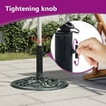 thumbnail image 3 of vidaXL Umbrella Weighted Base Patio Parasol Stand for Poles of 1.4"/1.5"/1.9", 3 of 8