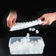 thumbnail image 3 of Molde de cocina DIY de 36 rejillas para hacer cubitos de hielo fácilmente Bandejas de cubitos de hielo flexibles de 2 capas de 1,7 l con tapa, 3 of 8