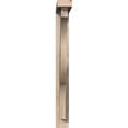thumbnail image 2 of Ekena Millwork 3 1/2"W x 24"D x 32"H Funston Block Smooth Bracket w/ Offset Brace, Douglas Fir, 2 of 25