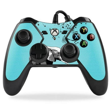 MightySkins PREXBONCO-Musical Elephant Skin for PowerA Pro Ex Xbox One Controller Case Wrap Cover Sticker - Musical Elephant