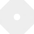 thumbnail image 4 of 36"OD x 7"ID x 14 1/4"C x 1"P Westin Architectural Grade PVC Contemporary Ceiling Medallion, 4 of 11