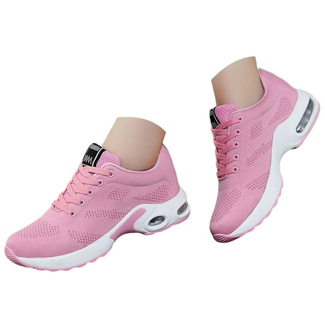 Dsscvnef Chaussures de Sport Décontractées en Maille pour Femmes Chaussures de Course pour Étudiants
