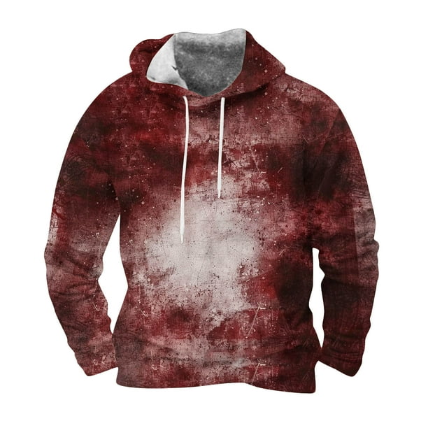 Sudadera con capucha para hombre, diseño de Día de Todos los Santos, con bolsillos, manga larga, sudadera con capucha, sudadera con capucha, blusa de poliéster para hombre