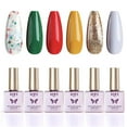 thumbnail image 1 of Gen'C Béauty UV Nail Gel 6 Colors Kit Christmas, 1 of 6