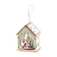 thumbnail image 3 of Zynviq White House Santa Climbing with Gift and Tree Lighted Decor for Mantel Shelf, 3 of 6