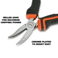 thumbnail image 3 of GreatNeck Bent Nose Hobby Pliers, Steel, 4.5 inch, 3 of 10