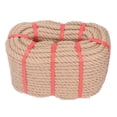 thumbnail image 2 of Hemp Twist Rope, No Knot Wrapping Wear Resistance 50 Meter Twisted Fiber Rope Thickened Design  For Home Decoration, 2 of 8
