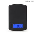 thumbnail image 2 of 0.1/0.01g Mini Digital Scale High Precision for Weighing Powder Jewelry Carat Pocket Electronic Balance Gao Jinjia LED, 2 of 2