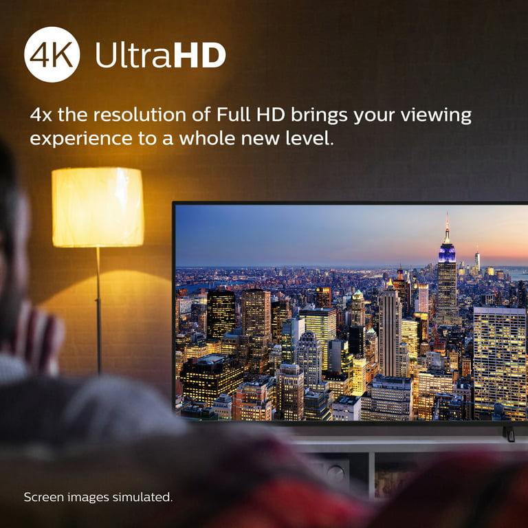Philips 75 Class 4K Ultra HD (2160p) Google Smart LED TV (75PUL7552/F7)  (New) 