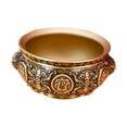 thumbnail image 2 of Cuenco del tesoro Feng Shui, adorno de mesa, cuenco de latón para oferta, lavabo del tesoro para restaurante, escritorio, Festival de Primavera, boda S, 2 of 9