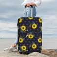 thumbnail image 4 of Wukai Sunflowers Elastic Luggage Cover: Personalized Protection for Your Suitcase - Fits 19~29-inch, Washable & Durable Travel Companion-Large, 4 of 8