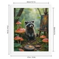thumbnail image 2 of Paint by Numbers Kit for Adults, Woodland Artist Raccoon Painting Scene Paint by Numbers, Easy Paint by Numbers Kit for Adults Beginner, DIY Adult Paint by Number Kits on Canvas, Home Decor, 2 of 7