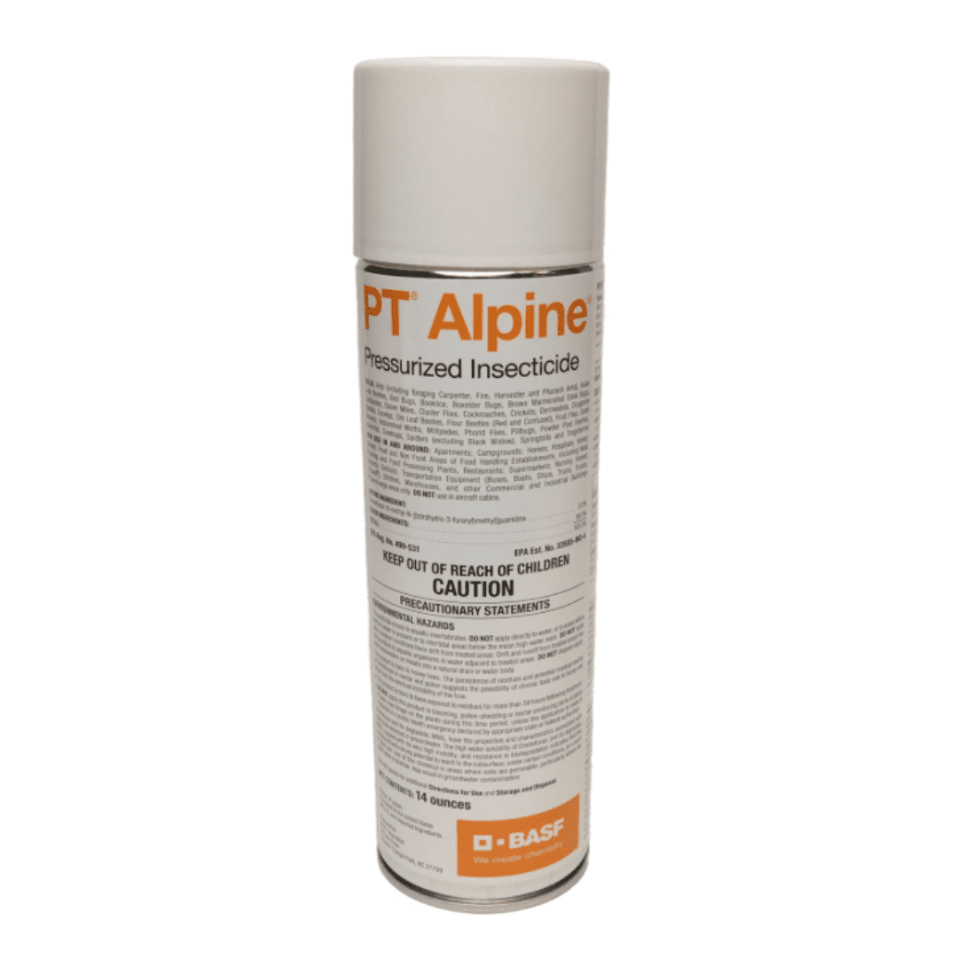 BASf PT Alpine Reduced-Risk Insecticide: Instant Control for Crawling and Flying Pests, with USA Supply Protective Gloves and USA Supply Pest Identification Card