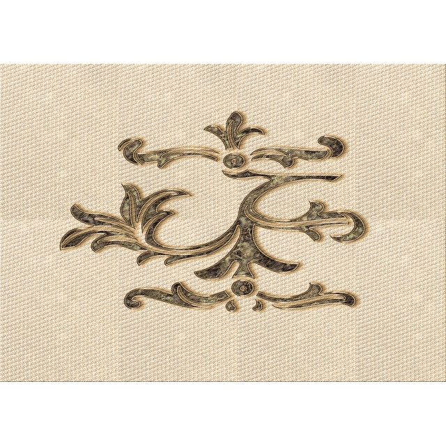 Ahgly Company Tapis d'Intérieur Lavables en Machine, Rectangle Transitionnel Peru Brun, 6' x 9'