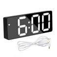 thumbnail image 5 of ARCTICICE LED Digital Clock with 5 Setting Modes, USB & Battery Powered Sunrise Alarm Clock for Bedroom Home Decor, White Light, 5 of 8