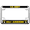 Chrome, variant on [Officially Licensed Product] - Motorcycle Metal License Plate Frame with U.S. Army 101st Airborne Division (Air Assault) Design - Chrome
