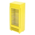 thumbnail image 4 of Refrigerador vertical para casa de muñecas 1:12, madera de alta simulación, estimula la máquina expendedora de casa de muñecas de color brillante para bricolaje, amarillo, 4 of 9