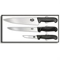 thumbnail image 1 of Victorinox 3-Piece Fibrox Pro Chef's Knife Set (10-Inch) - Black, 1 of 6