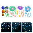 thumbnail image 3 of 4pcs Glow in The Dark Stickers Luminous Planet Decals Decorative Wall Stickers, 3 of 7