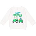 thumbnail image 2 of Inktastic Happy Easter Bunny and Tractor Toddler Sweatshirt, 2 of 4