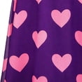 thumbnail image 5 of hotojiny Chiffon Skirts for Women Elastic High Waist Mesh Casual Midi Skirts Fashion Valentine's Day Heart A-Line Long Skirts, 5 of 7