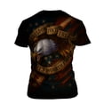 thumbnail image 2 of Rebaike Bald Eagle T-shirt for Men American Flag Graphic Tee Shirt, 2 of 7