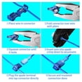 thumbnail image 4 of 144Pcs T Tap Wire Connectors Self-Stripping Quick Electrical Wire Terminals, 4 of 7