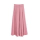 thumbnail image 4 of Faldas de Cintura Elástica para Mujeres Verano Casual Tamaño Grande Lino una Línea Longitud Del Tobillo Sólido, 4 of 9