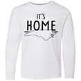 thumbnail image 3 of Inktastic It's Home- State of North Carolina Outline Long Sleeve Youth T-Shirt, 3 of 5