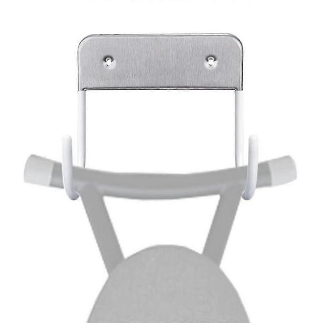 Metal Hook Wall Mount Ironing Board Holder,ironing Board Hanger,white