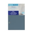 thumbnail image 1 of Slate Blue PEVA 10 Gauge Shower Curtain Liner:Premium Heavy Weight,  Mildew Resistant, Water-Repellent, Grommets and Magnets, 1 of 1