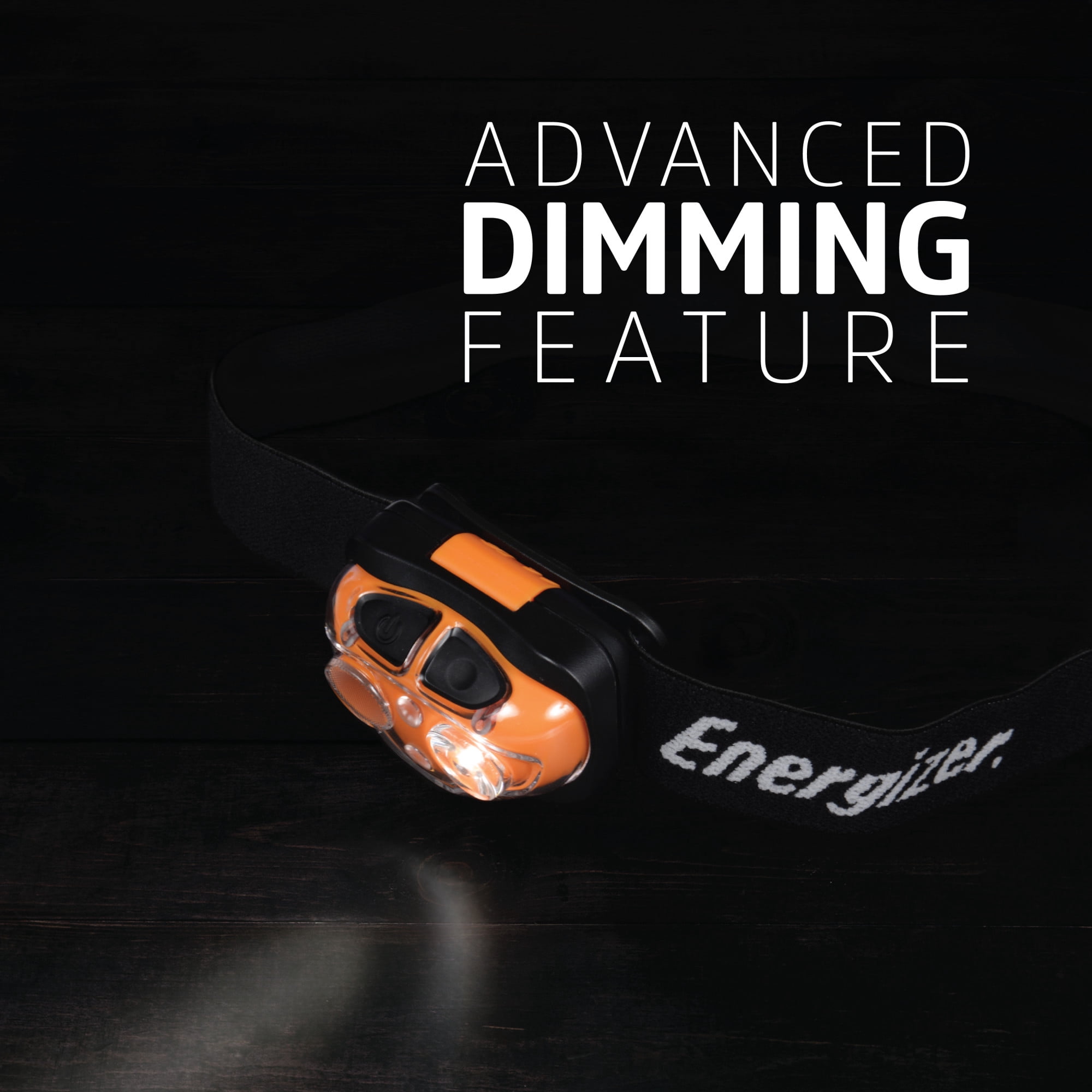 Energizer Trailfinder LED Headlamp, 250 Lumens of LED Light