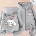 thumbnail image 1 of Sudadera con capucha de dibujos animados de Sanrio Cinnamoroll para adultos y niños, chaqueta cálida, abrigo para padres e hijos, regalo para niñas, otoño e invierno, 2023, 1 of 4