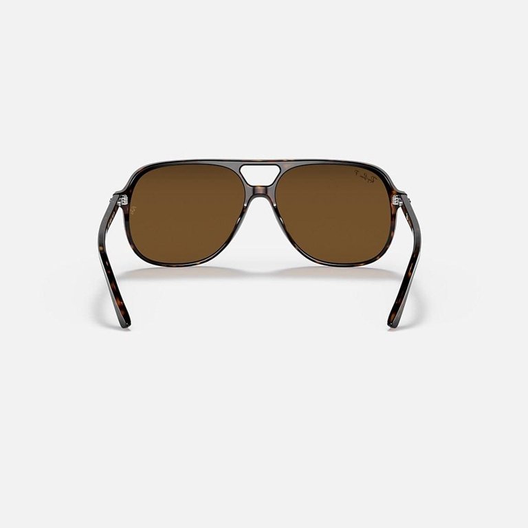 ?SALE PRICE ? Ray Ban Polarized Brown Aviator Classic B-15 Sunglasses Ray Ban Bill Polarized Brown Classic B-15 Square Unisex  main image 4