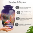 thumbnail image 3 of MUKTIVE Flamingo Human Urns for Ashes Adult Female - Large Urns for Human Ashes Adult Male - Large Cremation Urn for Adults - 10 Inch Funeral Urn for Cremated Mom, 3 of 7