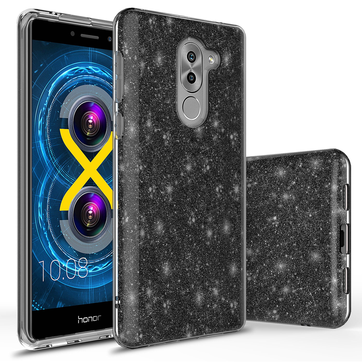 hoofdkussen overstroming offset Huawei Honor 6X Case, Honor 6X Case, Rosebono Luxury Shinning Sparkle Bling  Case Cover for Huawei Honor 6X (Black) - Walmart.com