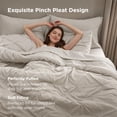 thumbnail image 3 of Juego de edredón Bedsure King de ropa de cama con sábanas, 7 piezas, 3 of 8