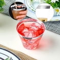 thumbnail image 4 of Vasos de plástico transparente [paquete de 100], vasos de plástico desechables, copas de vino de plástico, vasos desechables, vasos de cóctel desechables, vasos de plástico para fiestas, 4 of 5