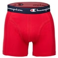 thumbnail image 2 of Champion Men's Boxershorts, Pack Of 2 - Cotton, Unicoloured Navy/Red M (Medium), 2 of 5