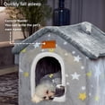 thumbnail image 4 of Casa para perros BXEBUI plegable de espuma viscoelástica XL para interior, 4 of 6