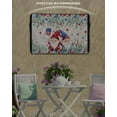 thumbnail image 3 of Independence Day Outdoor TV Cover 70 to 75 Inch Weatherproof, Cute Gnomes Eucalyptus Retro Beige 600D Oxford TV Covers with Waterproof Zipper, Outside Flat TV Screen Protector Size 68"Wx42"Hx4.5"D, 3 of 7