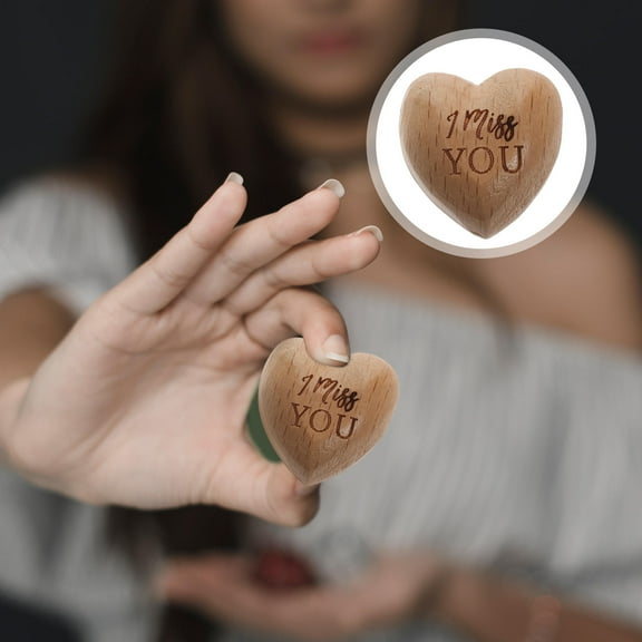 DEEPCRAFF 1Pcs Heart Decoration Rustic Valentines Day Decor Table Centerpiece Home Decor Indoor Placement