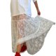 thumbnail image 1 of Falda larga de cintura alta con encaje jacquard para mujer - Elegante falda larga holgada - Para el trabajo/informal, 1 of 8