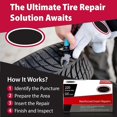 thumbnail image 5 of Vacuum Tire Repair Strips 222 95mm Length Rubber Sealing Solution Suitable for Car Motorcycle Ebike Roadside Emergencies, 5 of 5