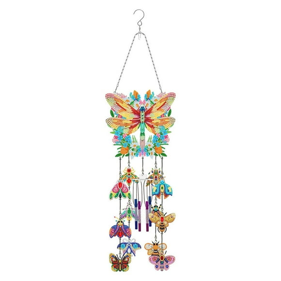 Premium Diamond Picture Wind Chime Exquisite for Crystal Diamond Set for Window Pfl504